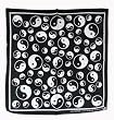 Yin / Yang Altar Cloth Naga Land Tibet Sacred Stones Amulet