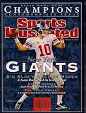 2011 NY New York Giants Sports Illustrated SI Commemorative Magazine Super Bowl XLVI 46 Champions Eli Manning Cover