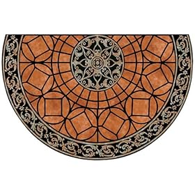 Mohawk Home Gothic Iron Recycled Rubber Doormat - 23x35inch