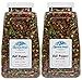 Harmony House Foods, Dried Mixed Red & Green Bell Peppers, Diced (12 oz, Quart Size Jar) - Set of 2