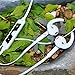 Wireless Bluetooth 4.1 Anti Winding Earphones with Mic Hands Free Calling and Siri Control Use For IPhone Samsung GALAXY and Sony Xperia (White)