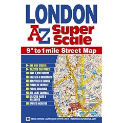 London Super Scale Map (Street Map)