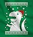 Big Trex Santa Ugly Christmas Sweater - Funny Xmas Long Sleeve T-Shirt