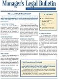 Managers Legal Bulletin