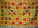 Home Decor Tapestry-Yellow-red Vintage Beaded Ethnic India Sari Tapestry Wall Hanging 60" X 40"