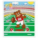 NFL Kansas City Chiefs Football Bear Puzzle