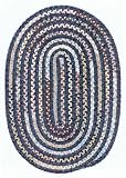 2' x 10' Oval Runner Montage Lapis Blue by Colonial Mills Montage Collection MT50