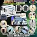 Jupiter Universal Kit Deluxe for Samsung SL102, SL202, SL203, SL310, SL310W includes: TheZipkit Camera Bag, Leatherette Case, 2 SLB-10A 1000 mAh Batteries, Mini AC/DC Charger, Gripinator IV Tripod, Mini-wire Tripod, USB Card Reader/Writer, and more