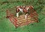 Breyer Metal Livestock Corral - Red