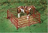 Breyer Metal Livestock Corral - Red
