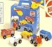 Heros Deluxe Wooden Vehicle Set incl. Fire Truck, Ambulance, Tow Truck, Police Car and Helicopter. Ages 3 & up.