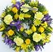 Funeral Flowers - Wreath in Yellow