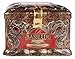 Basilur Gourmet Gift Tea Tin Box 100% Pure Ceylon Black Leaf Tea Cherry and Kiwi Red Topaz 100 G