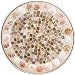 Palm Island Home Pearl & Shells Mosaic Table