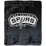 San Antonio Spurs - NBA Street Edge 50x60 Micro Raschel Throw