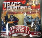 Transformers MV2 Robot Heroes Optimus Prime & Blackout