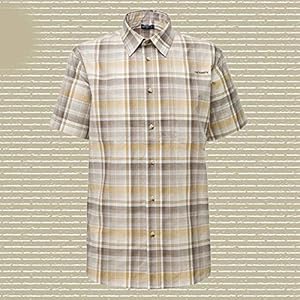 Highsound new listing lady's spring summer outdoorsport breathable short-sleeved checkered shirt