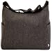 Chocolate Herringbone Hobo Designer Diaper Bag