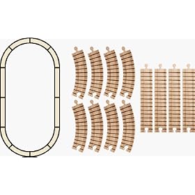 NameTrain Oval Track Set by NameTrain