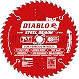 Freud D0748A 7-1/4' Steel Demon 48 Tooth Ferrous Blade