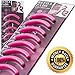 PREMIUM Pink Refill Pads for Eyelash Curler - 8 pcs – Best Replacement Rubber cushions - Washable for Mascara, Eyeliner or Glue smudged Lashes