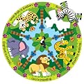 Melissa & Doug Zoo Friends Fresh Start Circular Floor Puzzle