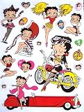 Betty Boop Sticker Set - Betty Boop Sticker (14 x 10)