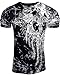 Konflic Men's NWT Giant Tribal Cross Graphic Designer MMA Muscle T-Shirt