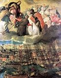 6 x 4 Greeting Card Veronese Battle of Lep