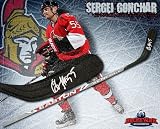 Sergei Gonchar Ottawa Senators Autographed/Hand Signed Easton Model Stick