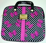 Betseyville By Betsey Johnson Computer Bag (Polka Bow Betsey - Black)