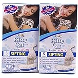 Alfapet Kitty Cat Sta-put Elastic Sifting Litter Box Liners Jumbo Size 5 Count (2-Pack/Boxes)