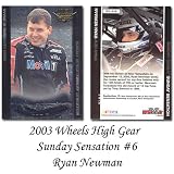 Press Pass Sunday Sensation '03 Ryan Newman Premium Card