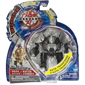 Rockfist (Silver/Grey) : Mechtogan Bakugan Mechtanium Surge - "NOT" Randomly Picked
