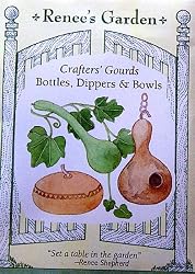 Crafter's Gourds Bottles Dippers and Bowls Seeds 25 Seeds