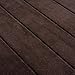 Bedford Home BH Memory Foam Striped Extra Long Bath Mat-Chocolate-24x60