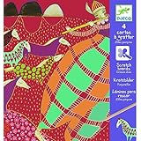 Djeco Scratch Cards - Crimson Elves - 4 Card Set