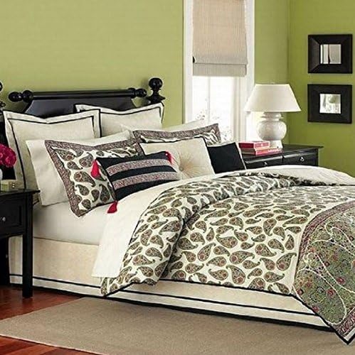 Martha Stewart Collection Bedding, Paisley Flourish 3 Piece Completer Set W