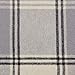 Amazon Basics Yarn-Dyed Lightweight Flannel Duvet Cover - Full/Queen, Grey Plaid