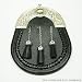 Leather Chain Tassel Sporran with Celtic Cantle