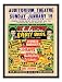 Everly Brothers Rock n Roll Concert Print Black Framed - 41 x 31 cms (Approx 16 x 12 Inches)