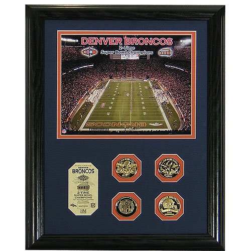 Highland Mint Denver Broncos Super Bowl Photomint