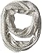 Calvin Klein Women's Slub Knit Two-Color Infinity Scarf