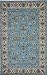 NEW Area Rug Thick Carpet Persian Wool Blue 5' x 8'