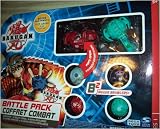 Bakugan 6 PACK BATTLE PACK GREEN LIMULUS RED RAVENOID B2