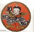 Betty Boop Decoupage Wall Clock