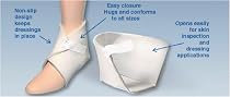 Senecare Lubricated Derma-Vital Heel & Elbow Protector, Box/12 pairs