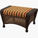 North Cape Intl/Furn. DIB3269OT-CDAW-P067 Pinehurst Ottoman With Cushion