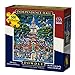 Dowdle Folk Art Independence Hall Jigsaw Puzzle