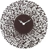 Capito (�J�s�[�g) �|�����v Seven Bird Metal Clock Brown �u���E�� ���v��:210mm ���h�� SEVENBIRD BROWN